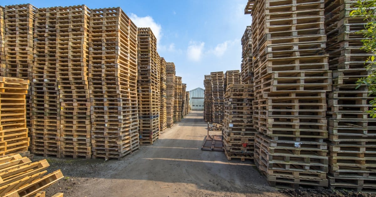 We have pallets and skids in various sizes ready to ship today!