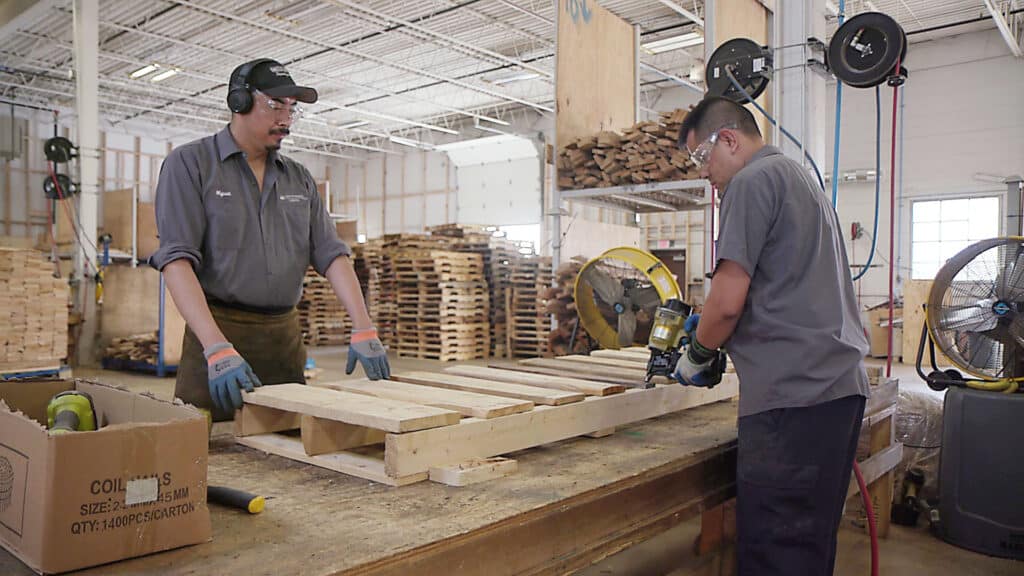 Logical & Packaging Logistics is your best source to buy new wood pallets, straight from the manufacturer.